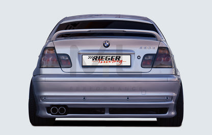 Rieger 00050106 BMW 3 Series E46 Rear Diffuser 3 | ML Performance UK Car Parts