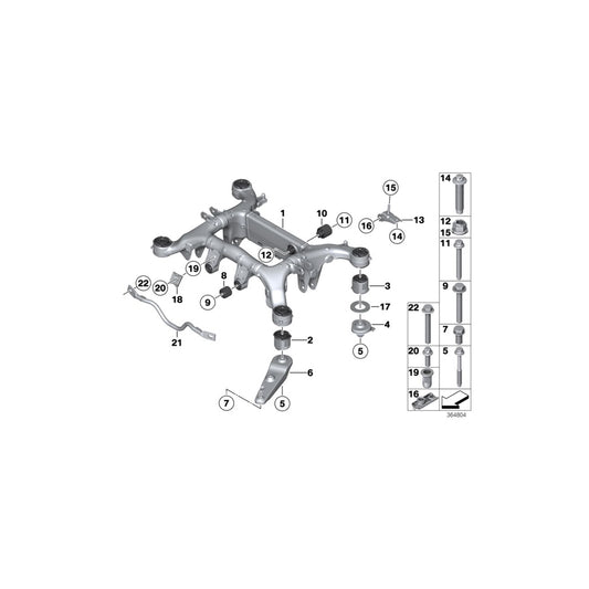Genuine BMW 33316798728 F13 F10 F11 Vibration Absorber Right (Inc. Cullinan Black Badge, 550i & 650iX 4.0) | ML Performance UK