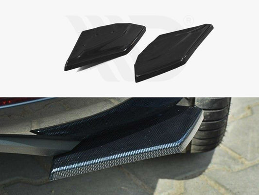 Maxton Design SE-LE-3-FR-RSD1T Rear Side Splitters Seat Leon III Cupra / Fr | ML Performance UK Car Parts