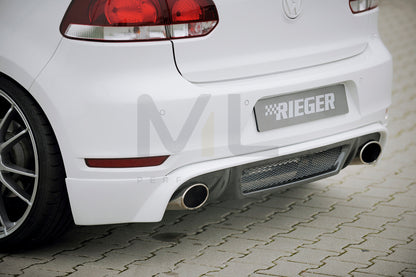Rieger 00099124 VW Mk6 Golf Rear Diffuser (GTI & GTD) 1 | ML Performance UK Car Parts
