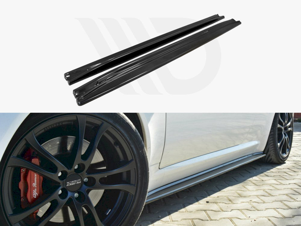 Maxton Design AL-BR-1-SD1T Side Skirts Diffusers Alfa Romeo Brera | ML Performance UK Car Parts