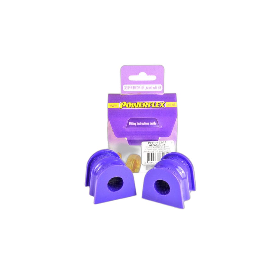 Powerflex PFF1-103-18 Alfa Romeo Alfasud Front Anti Roll Bar To Chassis Bush 18mm | ML Performance UK Car Parts