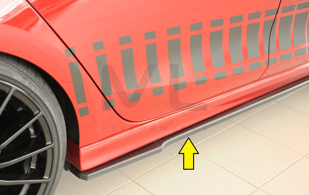 Rieger 00027054 SEAT Leon KL Side Skirt Splitter 1 | ML Performance UK Car Parts