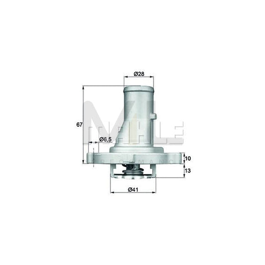 MAHLE ORIGINAL TI 134 88D Engine thermostat Opening Temperature: 88��C, with seal | ML Performance Car Parts