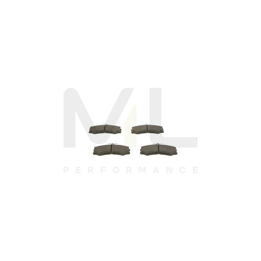 Bosch 0986494866 Brake Pad Set For Iveco Massif BP2040 | ML Performance Car Parts