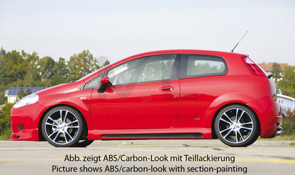 Rieger 00056044 Fiat Grande Punto (199) Side Skirt 3 | ML Performance UK Car Parts