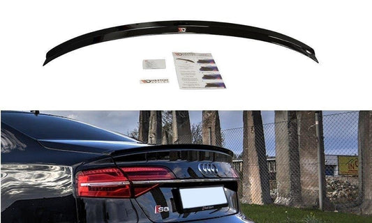 Maxton Design AU-S8-D4-CAP1T Spoiler Cap Audi S8 D4 FL | ML Performance UK Car Parts
