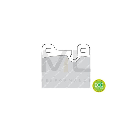 Ferodo Premier Eco Friction Fdb1920 Brake Pad Set With Acoustic Wear Warning, With Brake Caliper Screws, With Piston Clip, With Accessories | ML Performance Car Parts