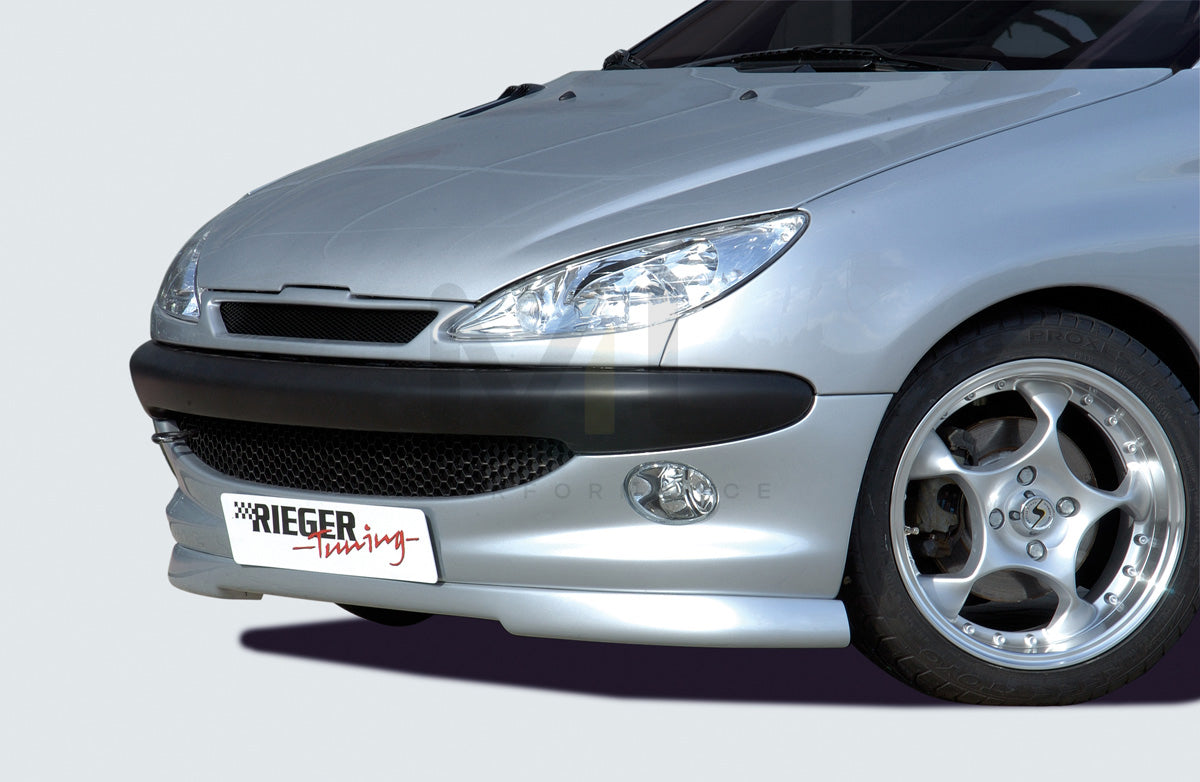 Rieger 00052217 Peugeot 206 Front Splitter 1 | ML Performance UK Car Parts