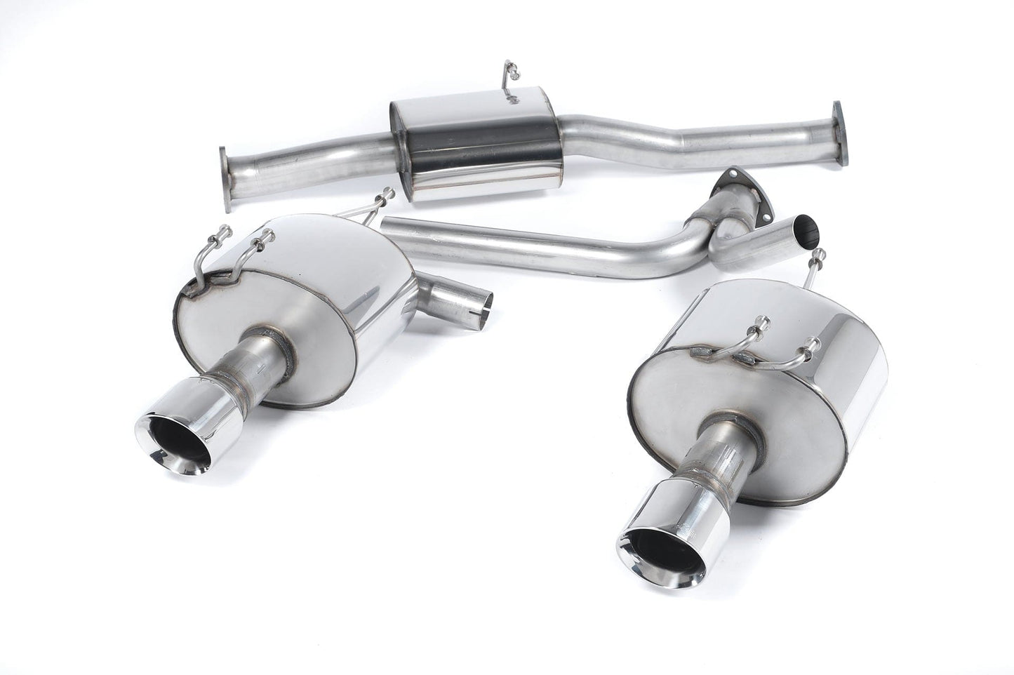MillTek SSXHO210 Honda S2000 Cat-Back Twin-rear silencer