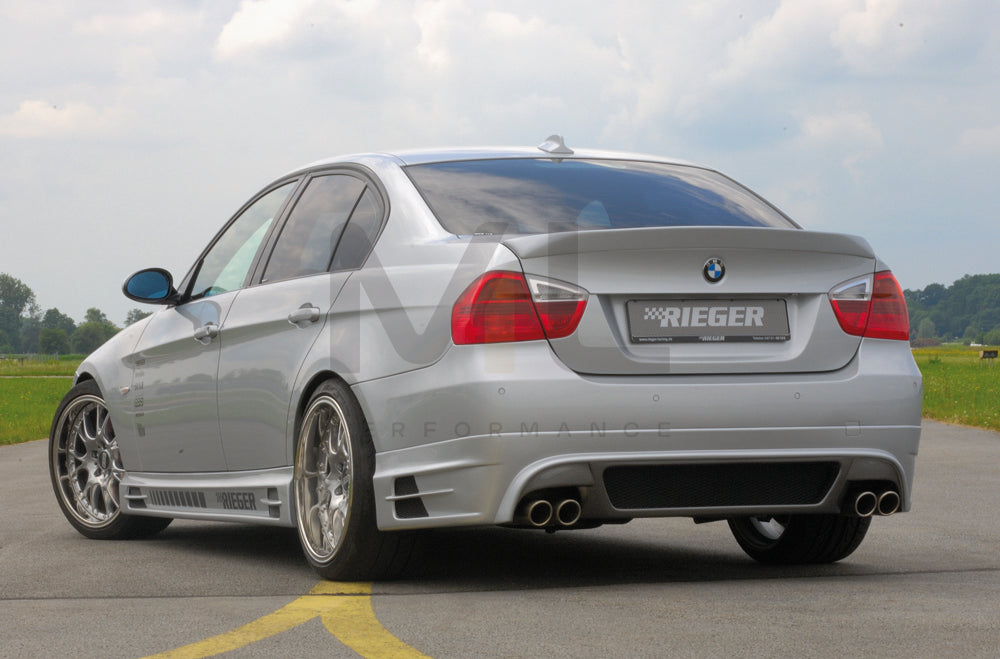 Rieger 00053404 BMW 3 Series E90 E91 Side Skirt 5 | ML Performance UK Car Parts