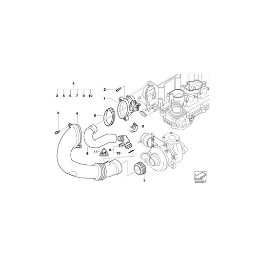 Genuine BMW 11127790984 E66 E46 E71 Plastic Bolt 5,0X22 (Inc. 530d, 320d & 730Ld) | ML Performance UK Car Parts