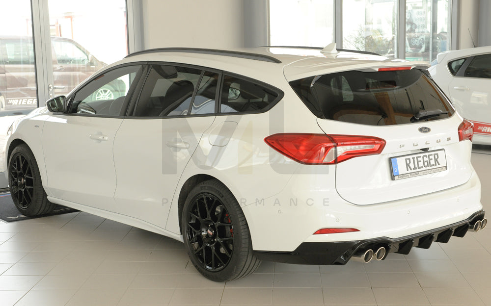 Rieger 00088239 Ford DEH Focus 4 Rear Diffuser (Inc. Focus 4 ST) 10 | ML Performance UK Car Parts