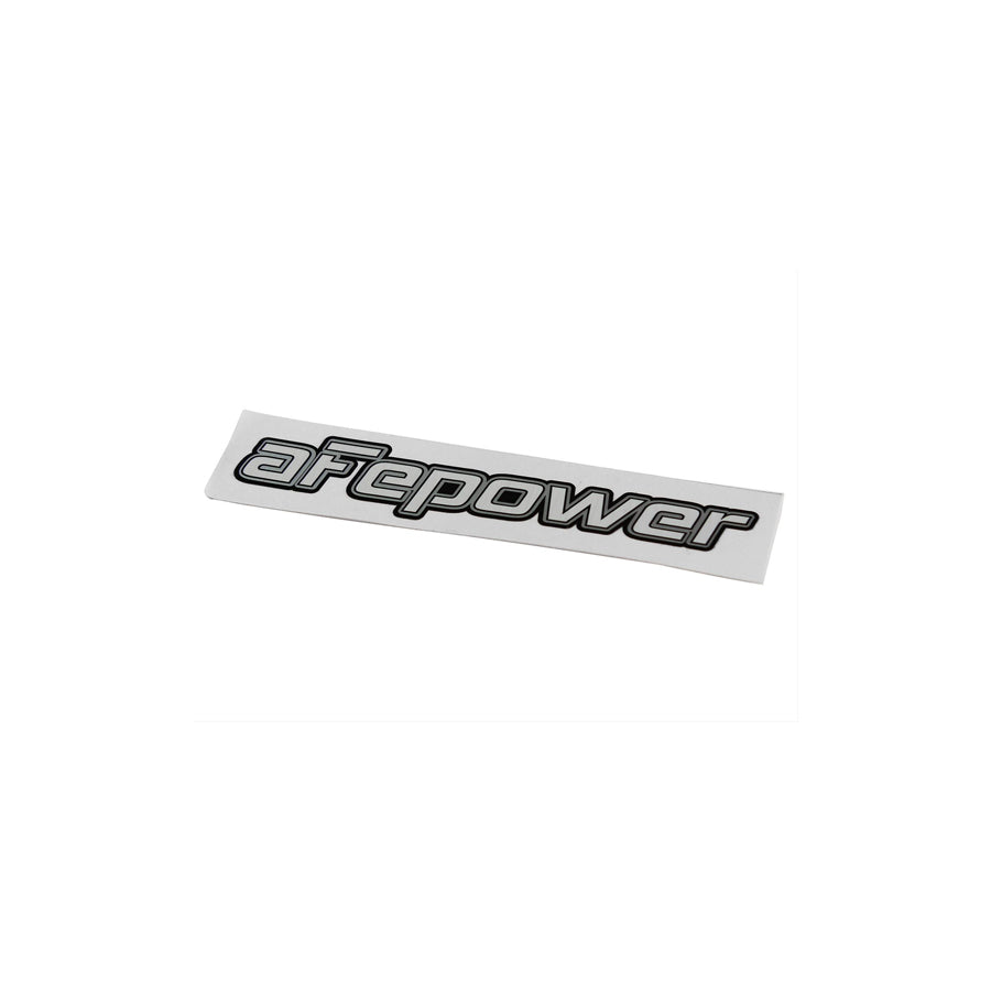  aFe 40-10144 Decal, aFePower Metalized: .90" x 4" Decal  | ML Performance UK Car Parts