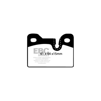 EBC DP342 BMW Alpina E21 Ultimax Rear Brake Pads - ATE Caliper 2 | ML Performance UK Car Parts