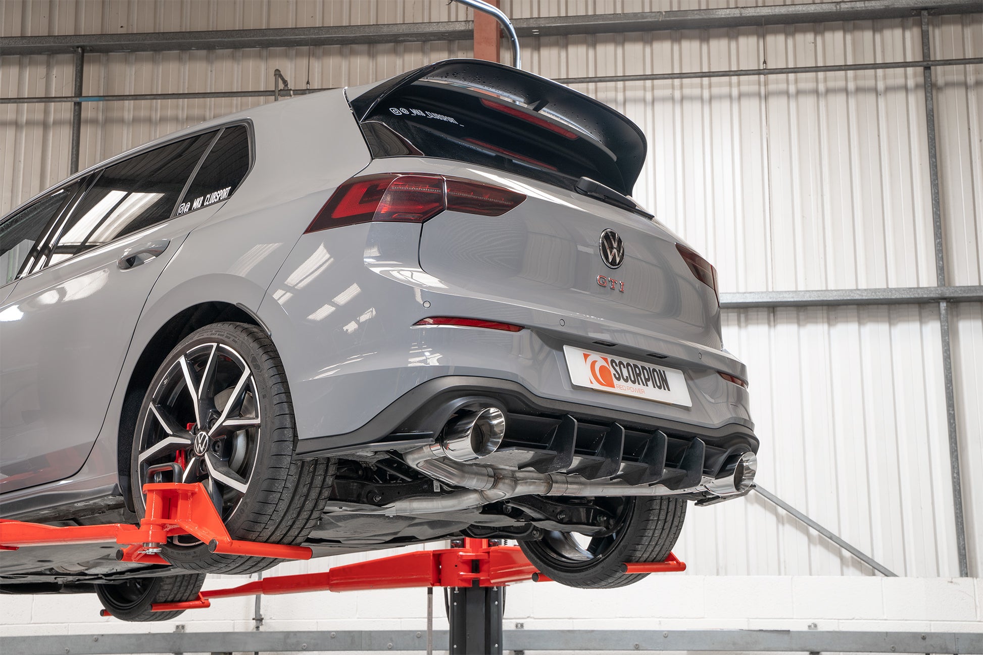 Scorpion SVW070D VW Golf GTI MK8 Resonated Predator Gpf-Back System | ML Performance UK UK