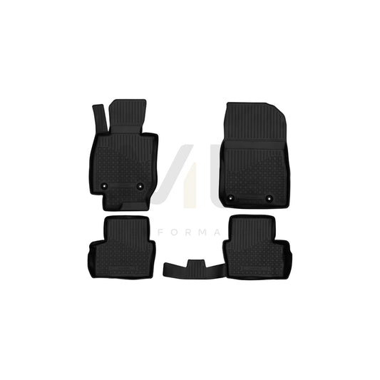 WALSER Tailored, XTR 75103 Floor mat set Front and Rear | ML Performance Car Parts