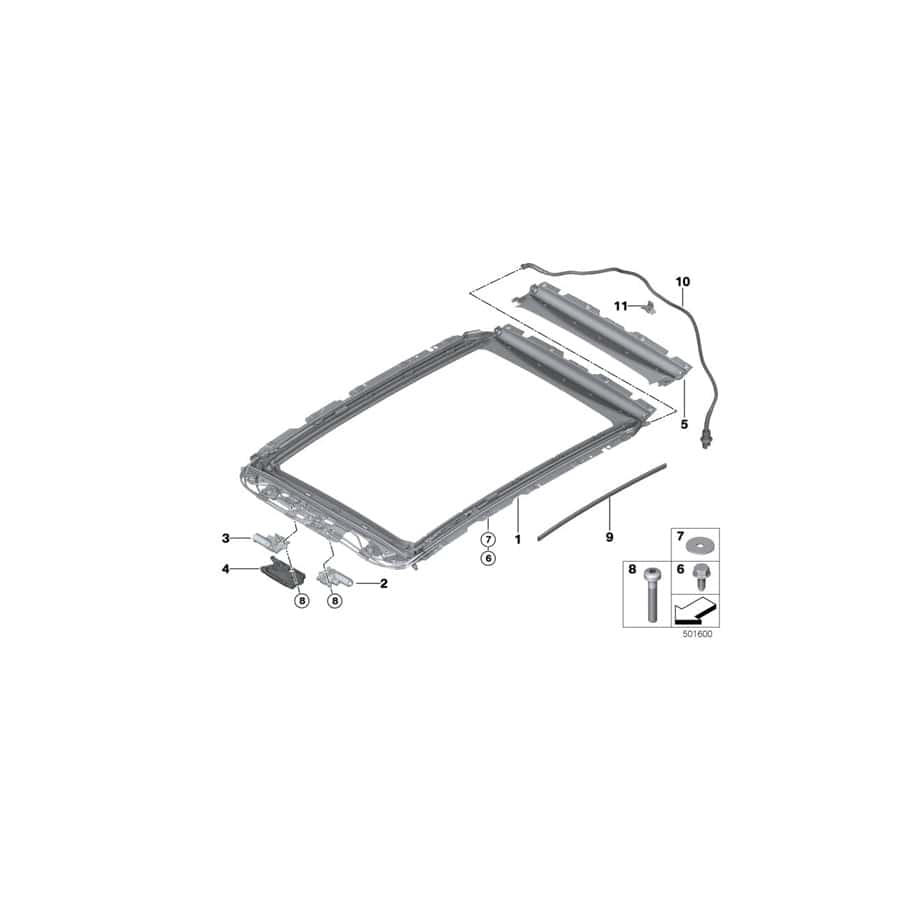 Genuine BMW 54107414347 G01 M Water Outlet Hose Rear Left (Inc. X3 18d, X3 20dX & X3 M) | ML Performance UK Car Parts