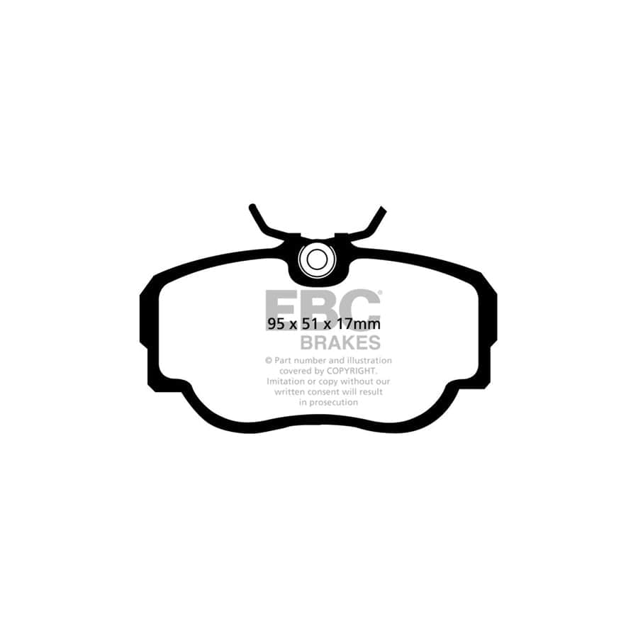 EBC PDKF238 BMW E30 Ultimax Front Brake Pad & Plain Disc Kit - ATE Caliper 2 | ML Performance UK Car Parts