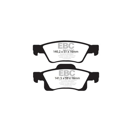 EBC ED91872 ED Plus Extra Duty Brake Pads 2 | ML Performance UK Car Parts
