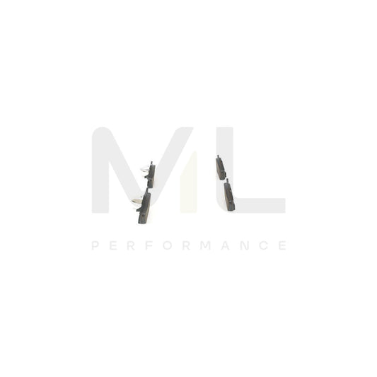 Bosch 0986494396 Brake Pad Set For Nissan Primera With Anti-Squeak Plate, With Mounting Manual, With Piston Clip BP1319 | ML Performance Car Parts