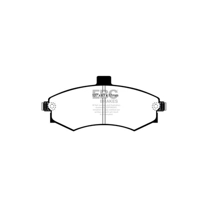 EBC PD11KF636 Hyundai Greenstuff Front Brake Pad & GD Disc Kit - Sumitomo/Akebono Caliper (Inc. Elantra & Matrix) 2 | ML Performance UK Car Parts
