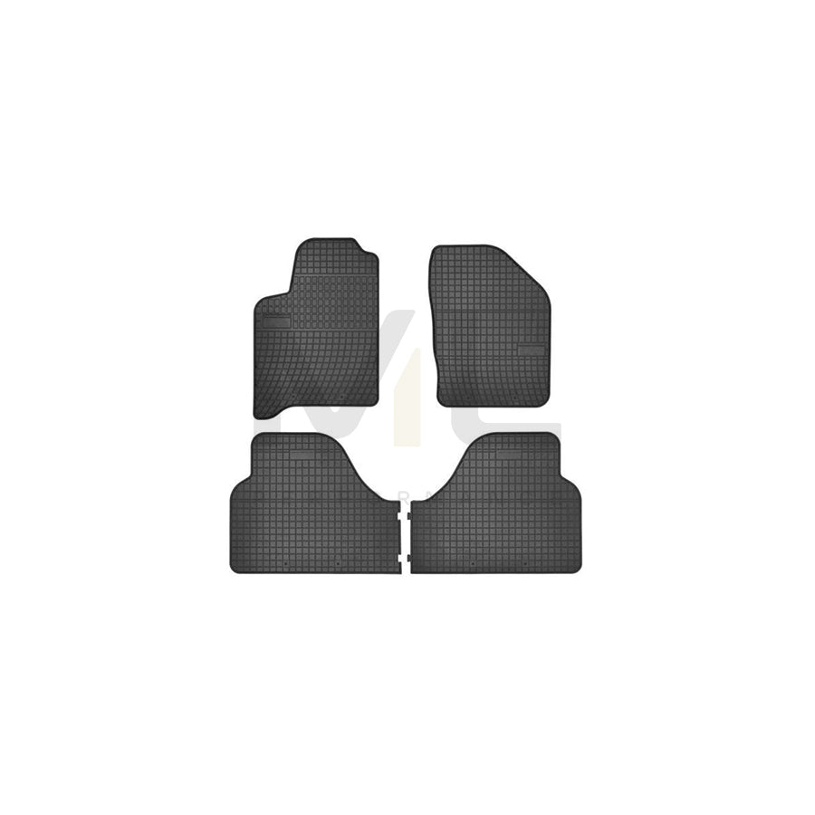 FROGUM Tailored 546641 Floor mat set Elastomer, Front and Rear, Quantity: 4, Black | ML Performance Car Parts