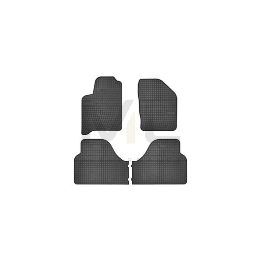FROGUM Tailored 546641 Floor mat set Elastomer, Front and Rear, Quantity: 4, Black | ML Performance Car Parts
