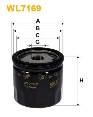 WIX Filters WL7169 Oil Filter