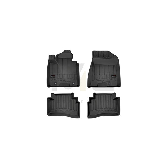 FROGUM Tailored 3D407138 Floor mat set Elastomer, Front and Rear, Quantity: 4, Black | ML Performance Car Parts