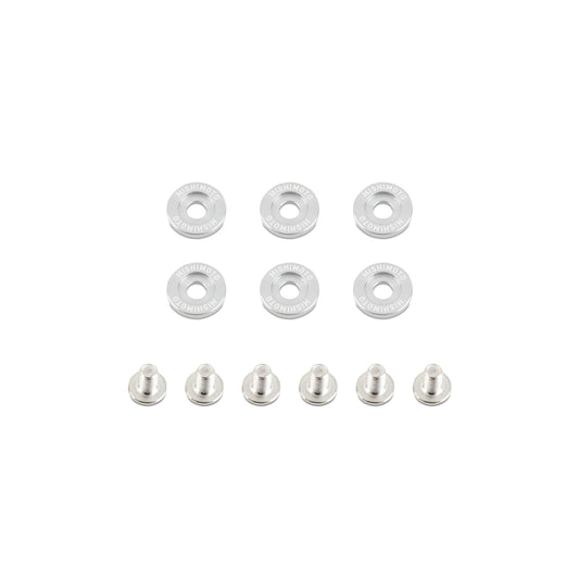 Mishimoto MMFW-SM-6P Small Fender Washer Kit (6pcs) - Polished