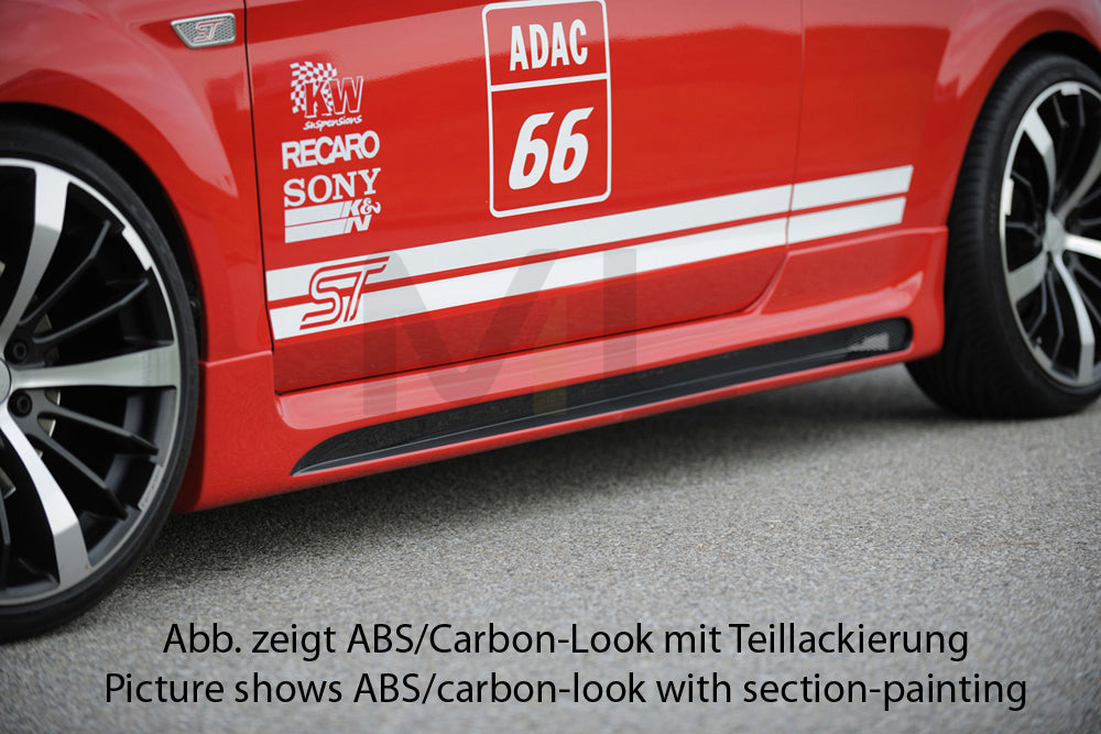 Rieger 00099114 Ford Focus 2 Side Skirt (Inc. Focus 2 ST) 1 | ML Performance UK Car Parts