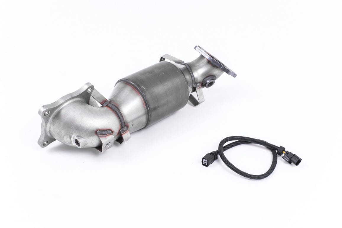 MillTek SSXHO230 Honda Civic Cast Downpipe with HJS High Flow Sports Cat