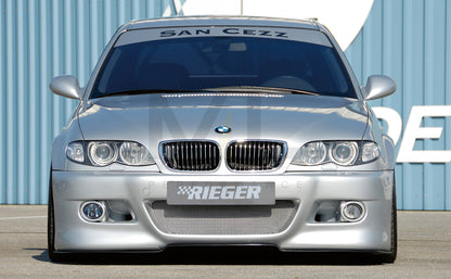 Rieger 00050403 BMW 3 Series E46 Front Bumper 5 | ML Performance UK Car Parts