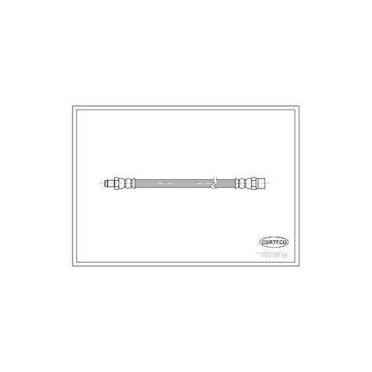 Corteco 19018156 Brake Hose | ML Performance UK
