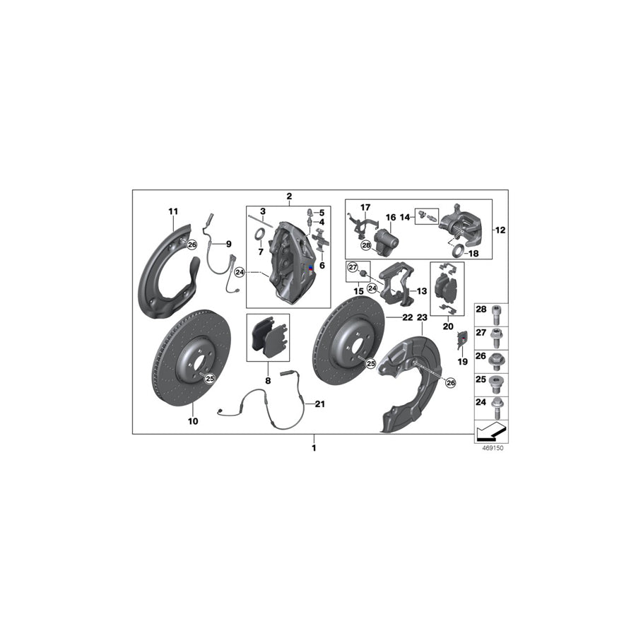 Genuine BMW 34106861799 G31 G30 G12 Protection Plate Left (Inc. 640dX, 730dX & 740e) | ML Performance UK