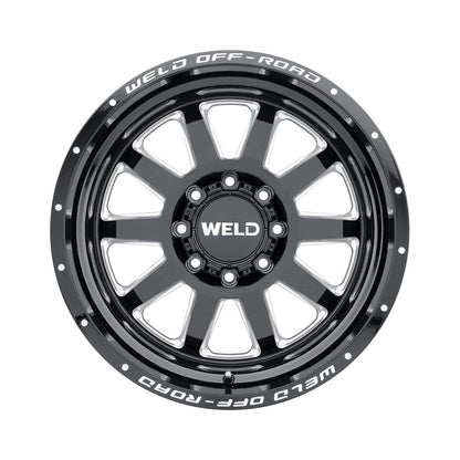 Weld W10289026501 Stealth W102 Wheel 18x9 5x114.3 ET0 BS5.01 Gloss Black Mill