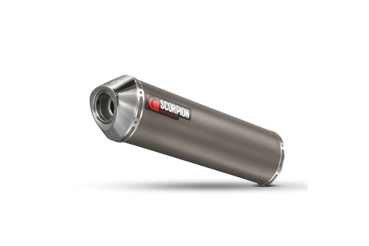 Scorpion EYA64TEO Yamaha FZS1000 Fazer Factory Oval Slip-On - Titanium Sleeve | ML Performance UK UK