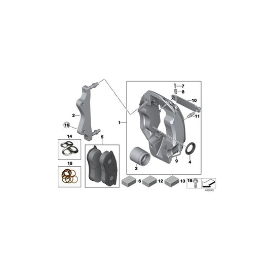 Genuine BMW 34108416835 Set Of Nuts 3/8 PFC (Inc. M235i Racing) | ML Performance UK Car Parts