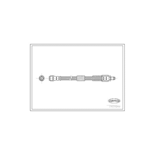 Corteco 19034260 Brake Hose | ML Performance UK