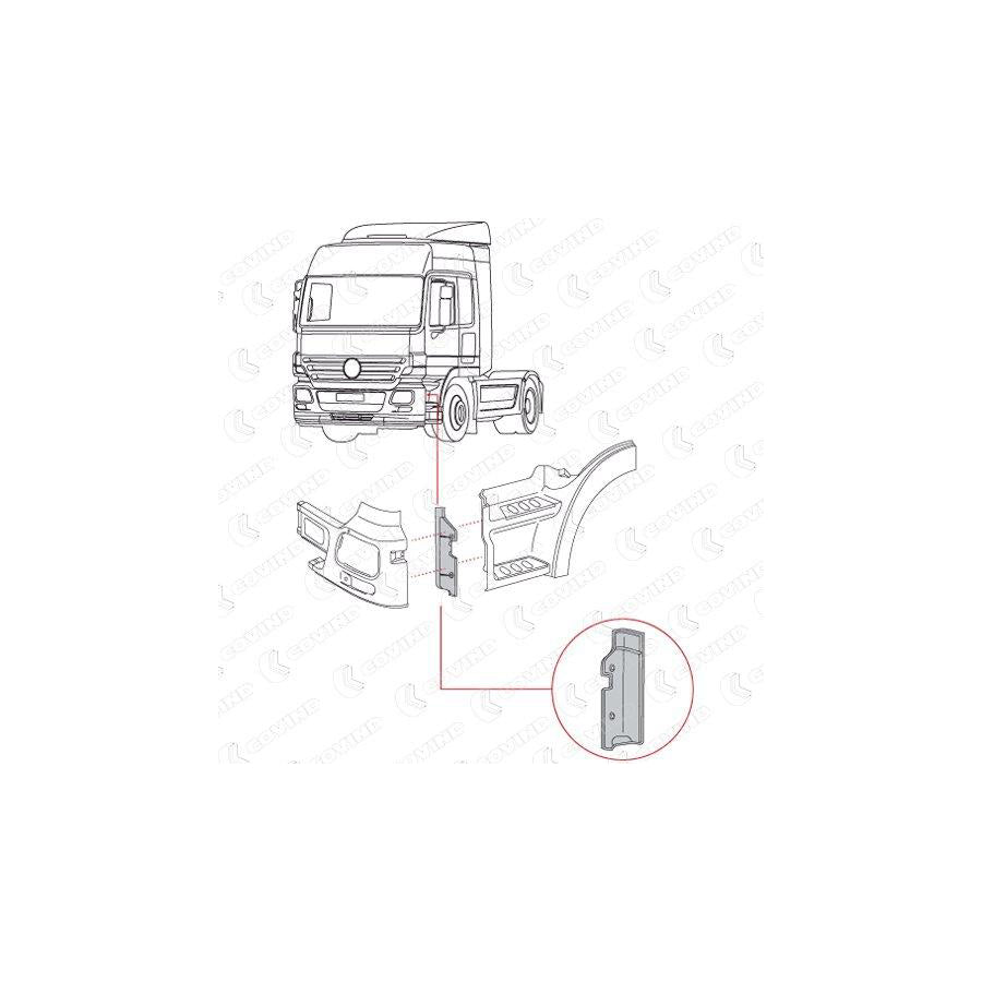 Covind 943/ 97 Cover, Footboard | ML Performance UK