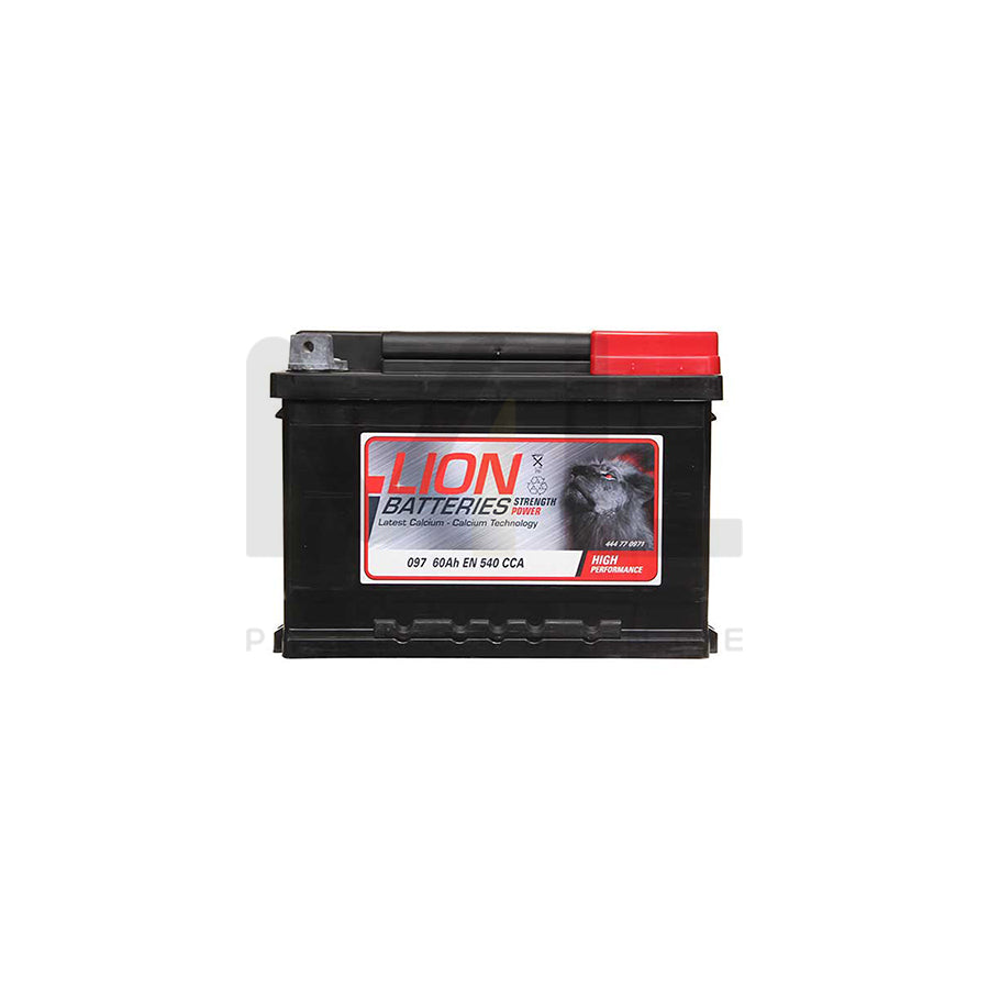 Lion 097 Car Battery - 3 Year Guarantee (square terminal) | ML Performance UK Car Parts