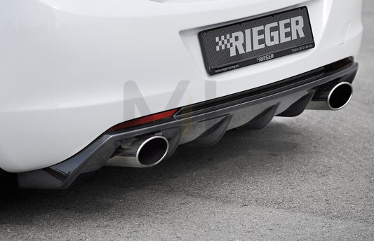 Rieger 00099849 Opel Astra J Rear Diffuser 1 | ML Performance UK Car Parts