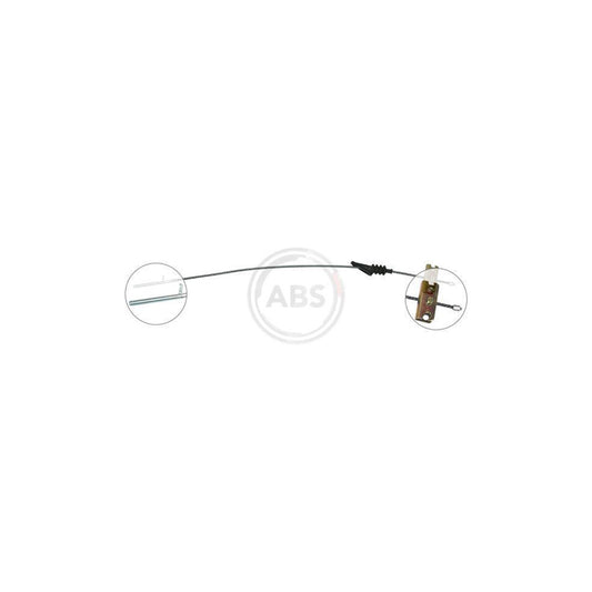 A.B.S. K19761 Hand Brake Cable For Fiat Multipla (186)