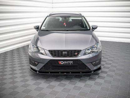Maxton Design Seat Leon Fr / Cupra MK3 (2012-2016) Front Splitter V.1