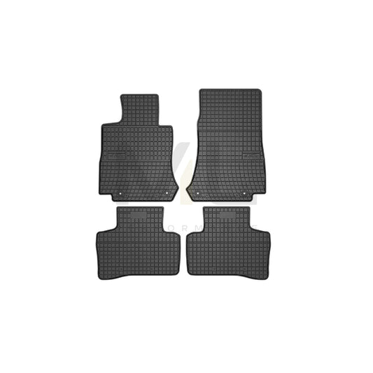 FROGUM Tailored, Basic 411326 Floor mat set suitable for MERCEDES-BENZ EQC (N293) Elastomer, Front and Rear, Quantity: 4, Black | ML Performance Car Parts