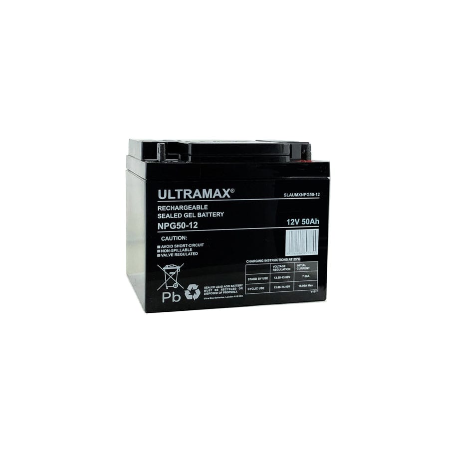 SLA Ultramax NP50-12 GEL VRLA Battery | ML Performance Battery and Electrical Accessories