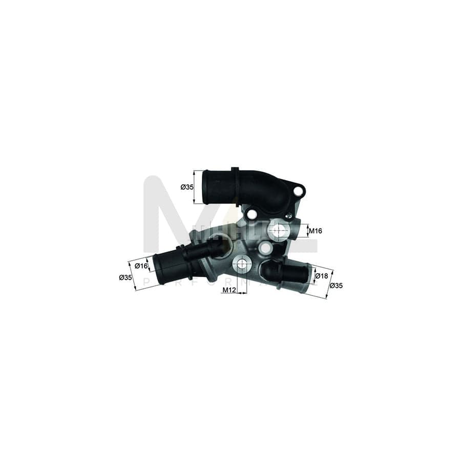 MAHLE ORIGINAL TI 155 88 Engine thermostat Opening Temperature: 88��C | ML Performance Car Parts
