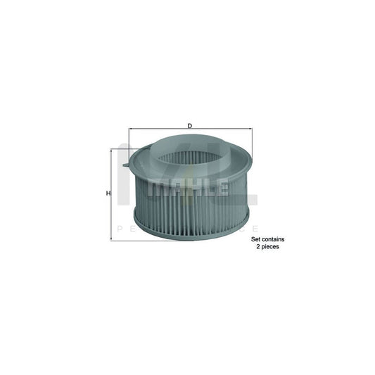 MAHLE ORIGINAL LA 15/S Pollen filter for PORSCHE 911 Particulate Filter | ML Performance Car Parts