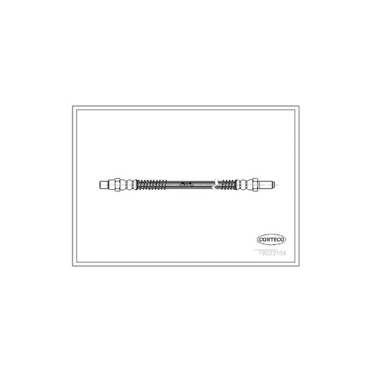 Corteco 19032159 Brake Hose For Triumph Spitfire Convertible | ML Performance UK